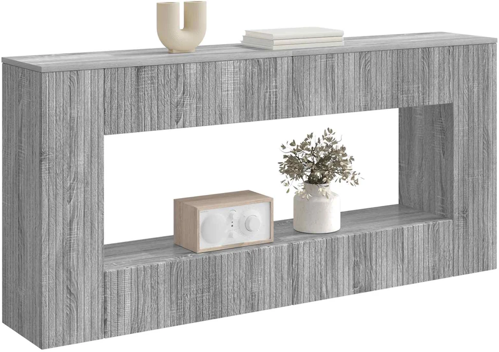 Konsolinis stalas Pilka Sonoma 155 x 29 x 74 cm