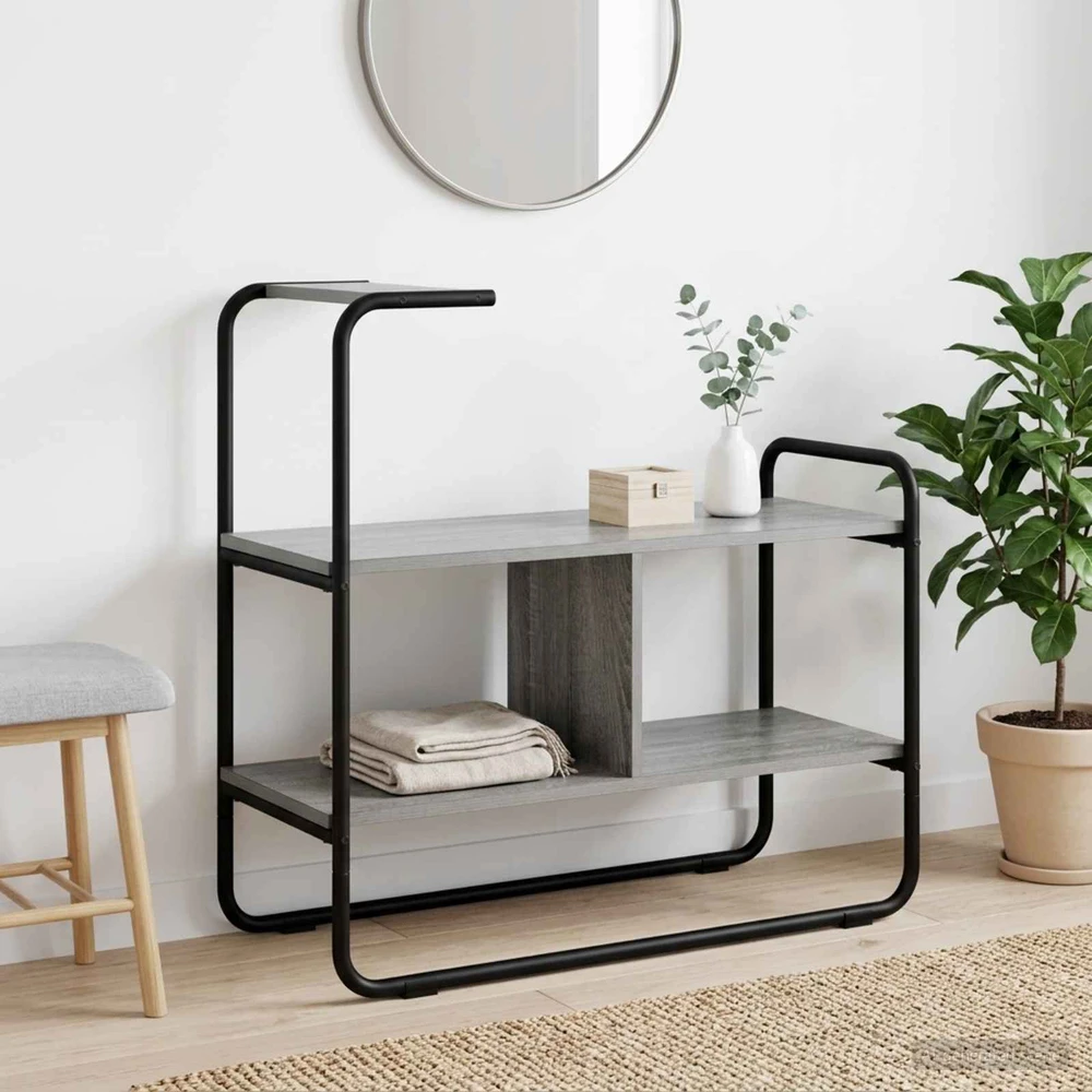 Konsolinis stalas Pilka Sonoma 80 x 35 x 75 cm Apdirbta mediena