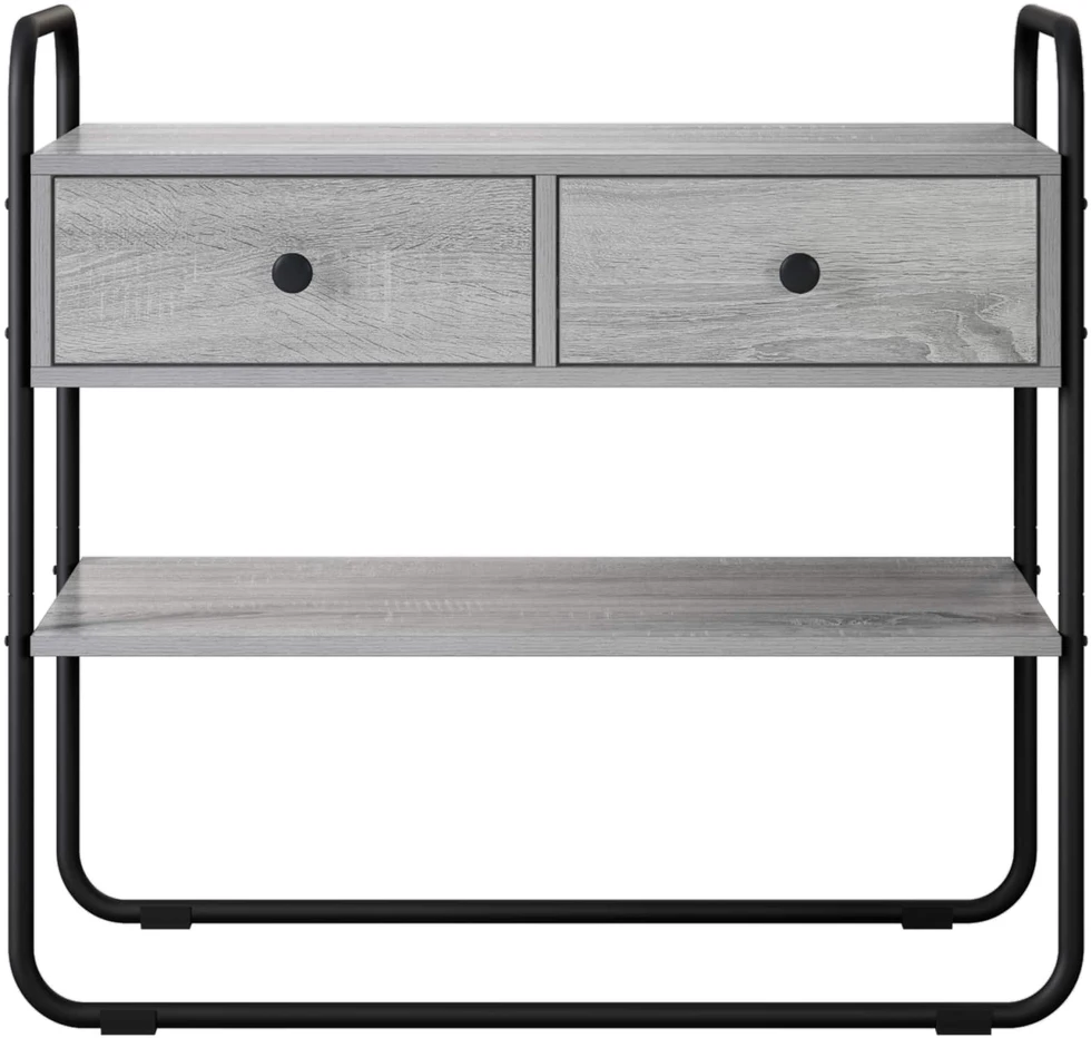Konsolinis stalas Pilka Sonoma 80 x 40 x 75 cm Apdirbta mediena