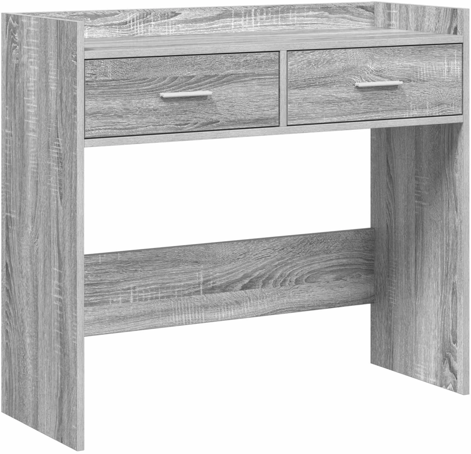 Konsolinis stalas Pilka Sonoma 90 x 35 x 80 cm Apdirbta mediena