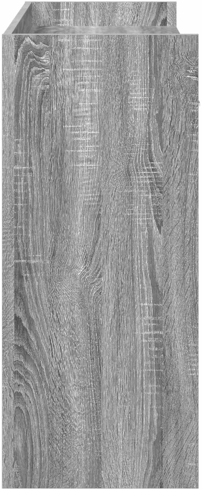 Konsolinis stalas Pilka Sonoma 90 x 35 x 80 cm Apdirbta mediena