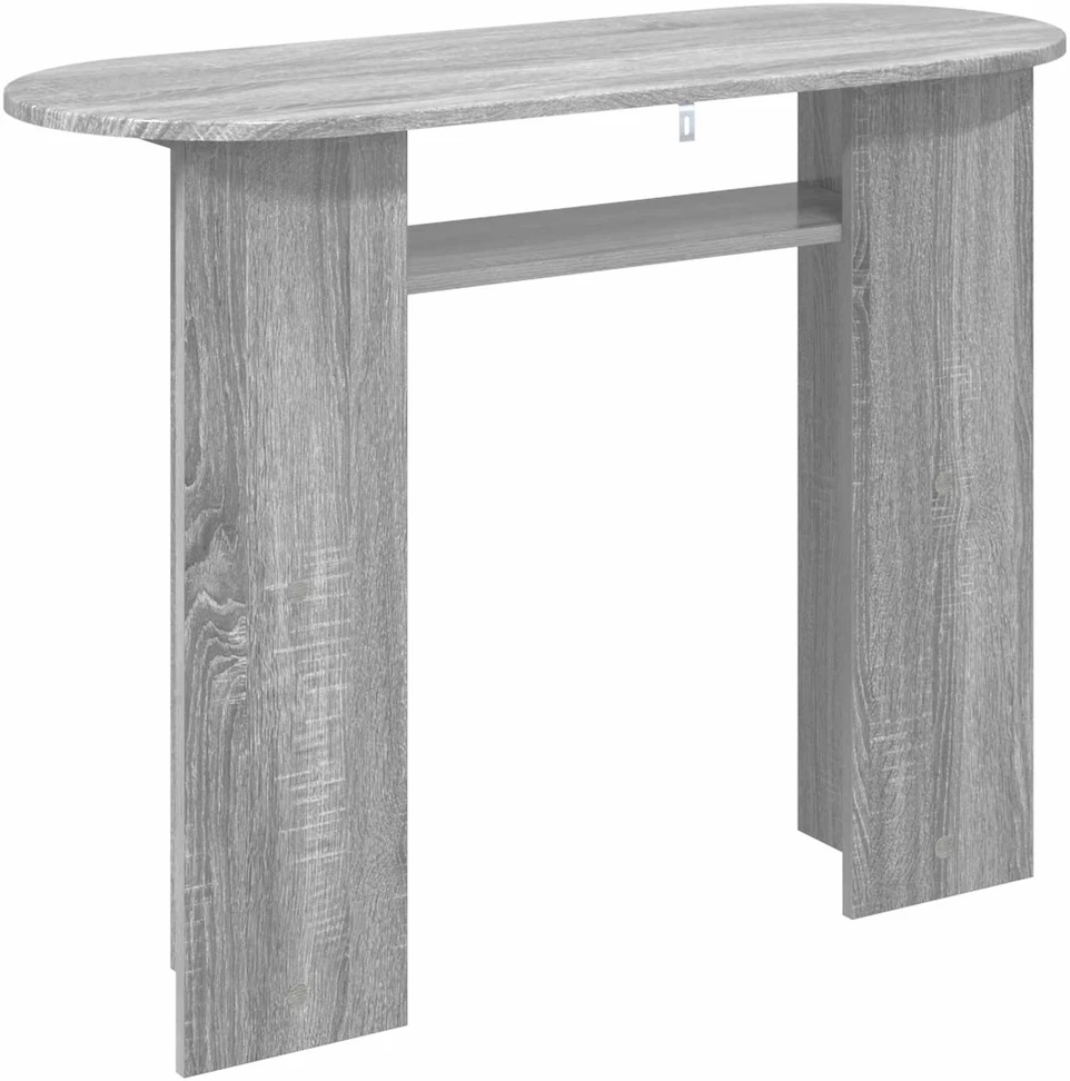 Konsolinis stalas Pilka sonoma ąžuolo 100 x 39,5 x 75 cm