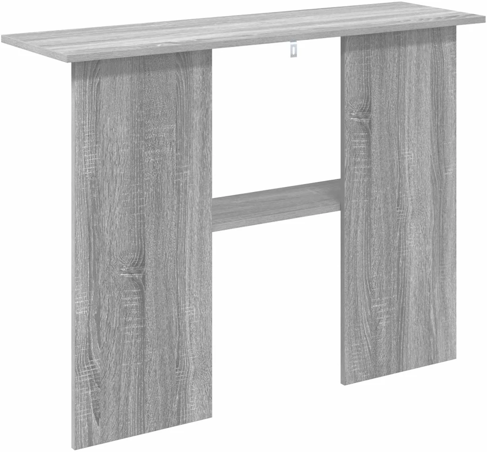 Konsolinis stalas Pilka sonoma ąžuolo 100 x 30 x 75 cm