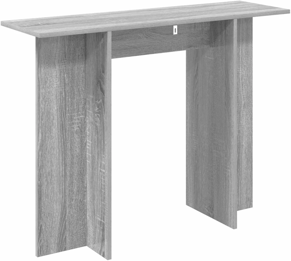 Konsolinis stalas Pilka sonoma ąžuolo 100 x 30 x 75 cm