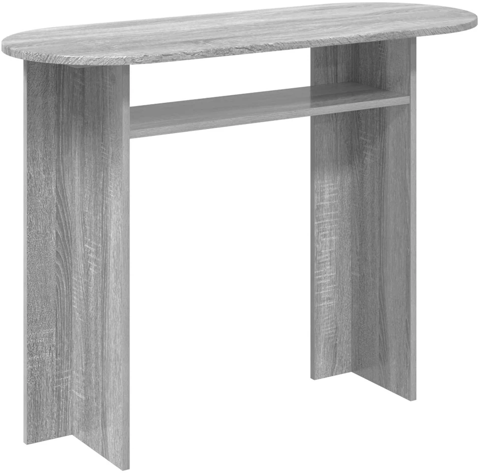 Konsolinis stalas Pilka sonoma ąžuolo 100 x 39,5 x 75 cm
