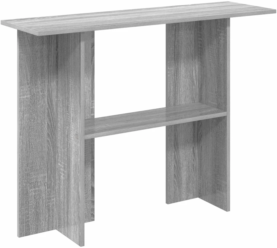 Konsolinis stalas Pilka sonoma ąžuolo 100 x 30 x 75 cm