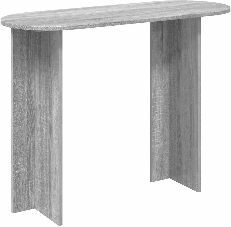 Konsolinis stalas Pilka sonoma ąžuolo 100 x 39,5 x 75 cm