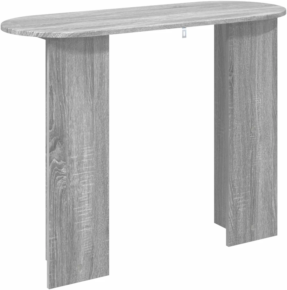 Konsolinis stalas Pilka sonoma ąžuolo 100 x 39,5 x 75 cm