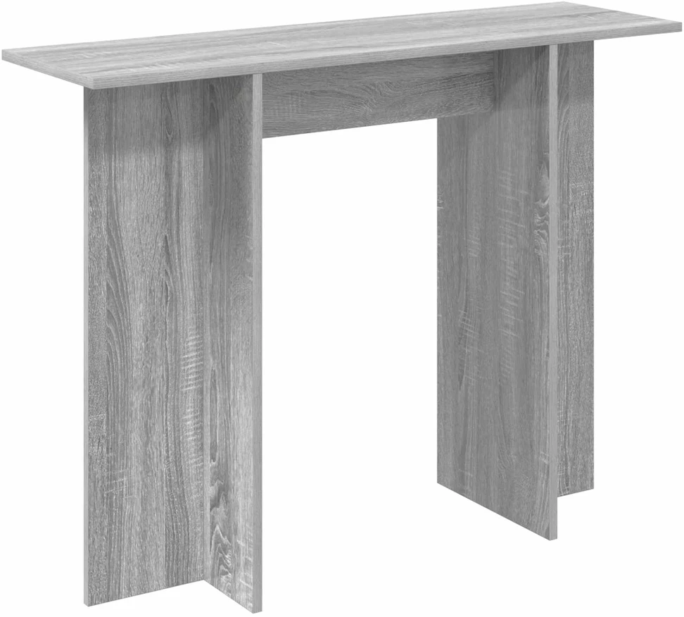Konsolinis stalas Pilka sonoma ąžuolo 100 x 30 x 75 cm