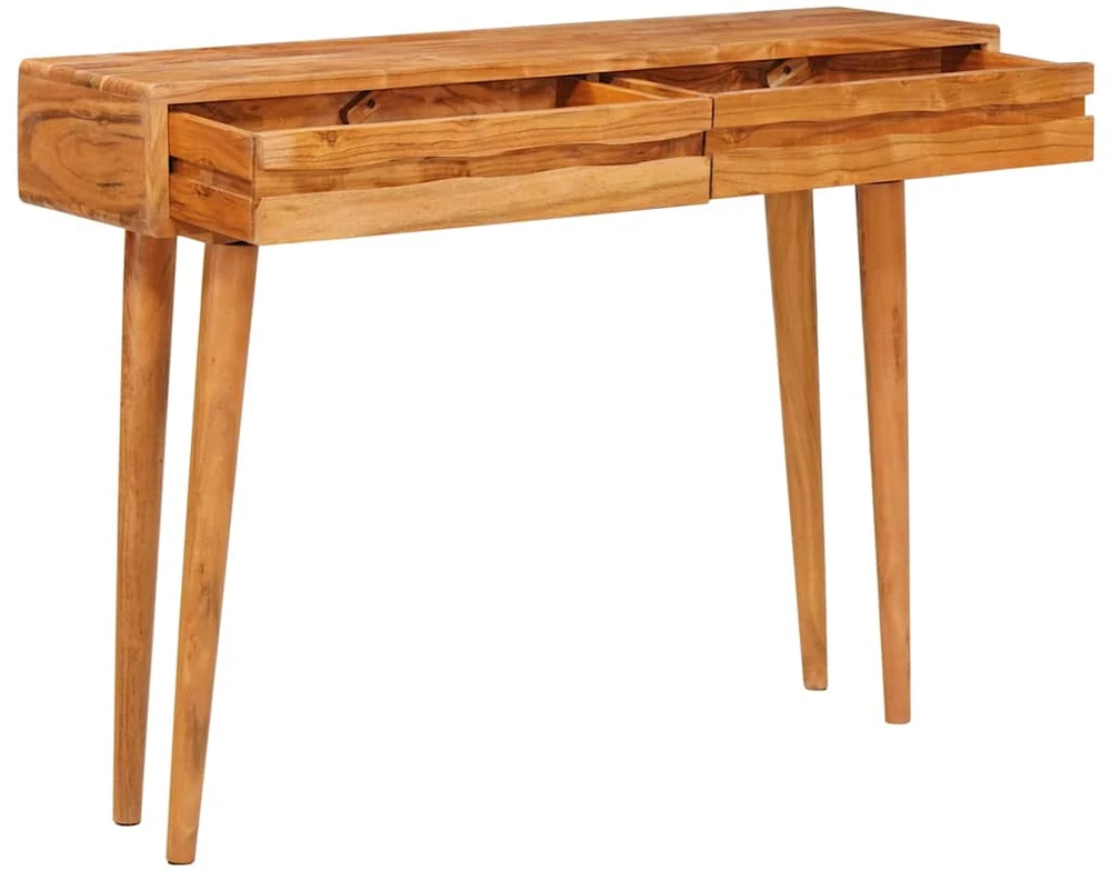 Konsolinis stalas Ruda 110 x 30 x 80 cm Kietos akacijos mediena