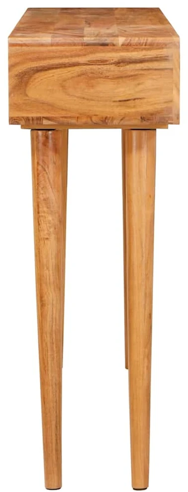 Konsolinis stalas Ruda 110 x 30 x 80 cm Kietos akacijos mediena