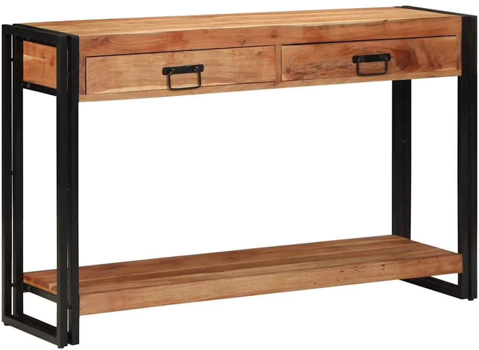 Konsolinis stalas Ruda 120 x 33 x 75 cm Kietos akacijos mediena
