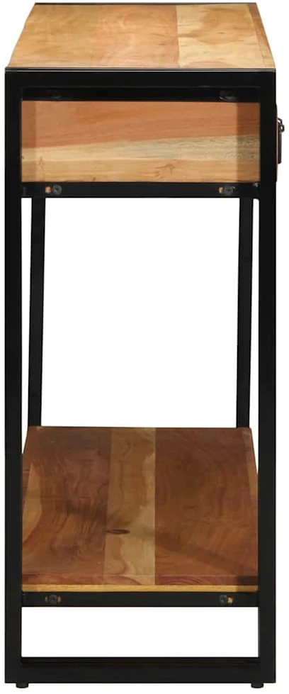 Konsolinis stalas Ruda 120 x 33 x 75 cm Kietos akacijos mediena