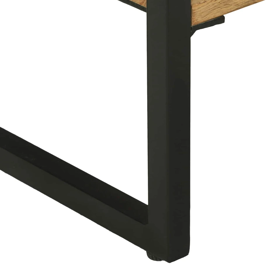 Konsolinis stalas Ruda 90 x 35 x 80 cm Kietos akacijos mediena