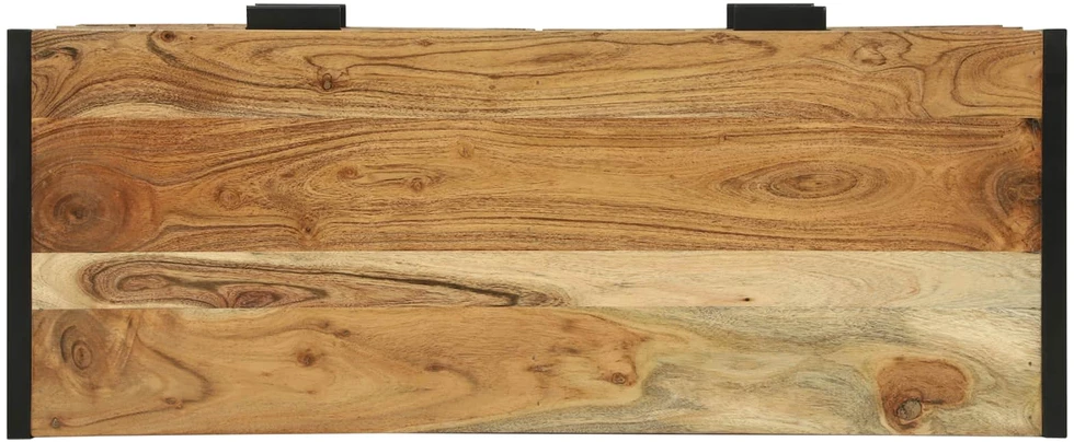 Konsolinis stalas Ruda 90 x 35 x 80 cm Kietos akacijos mediena