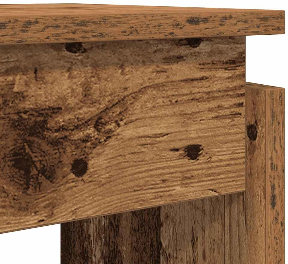konsolinis stalas Senas medis 102x30x80 cm Inžinierinė mediena
