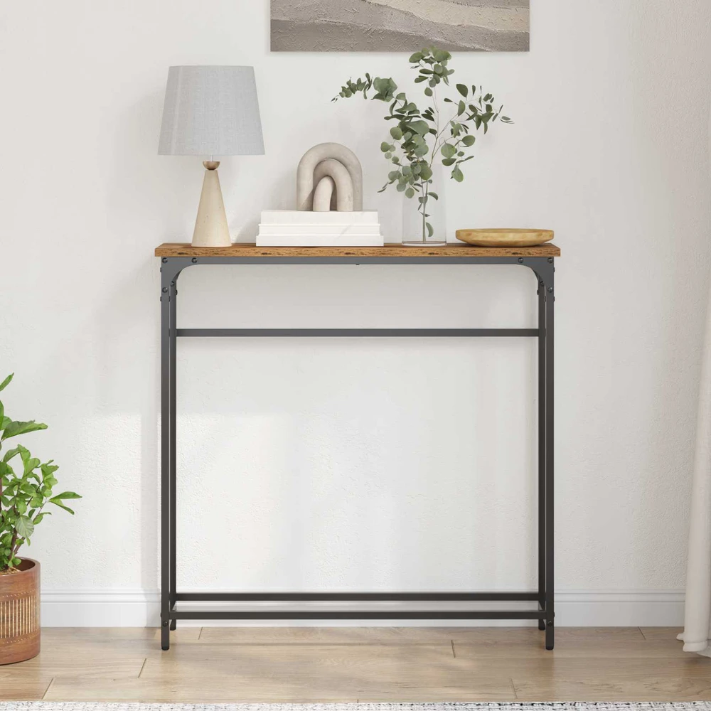 Konsolinis stalas Senas medis 75 x 19,5 x 75 cm