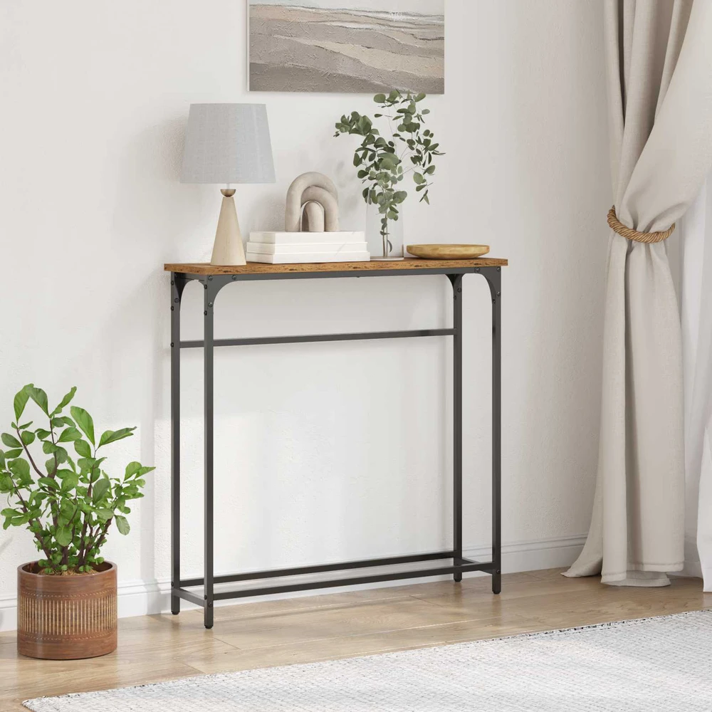 Konsolinis stalas Senas medis 75 x 19,5 x 75 cm