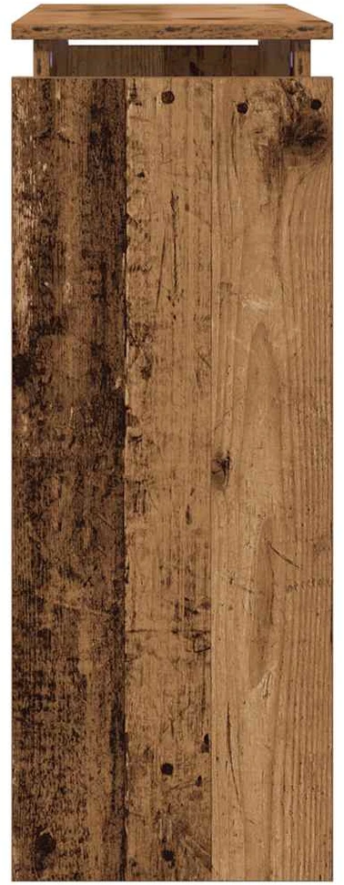 konsolinis stalas Senas medis 80x30x80 cm Inžinerinė mediena