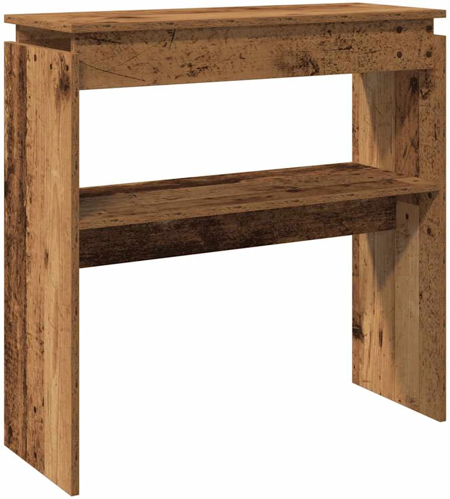 konsolinis stalas Senas medis 80x30x80 cm Inžinerinė mediena
