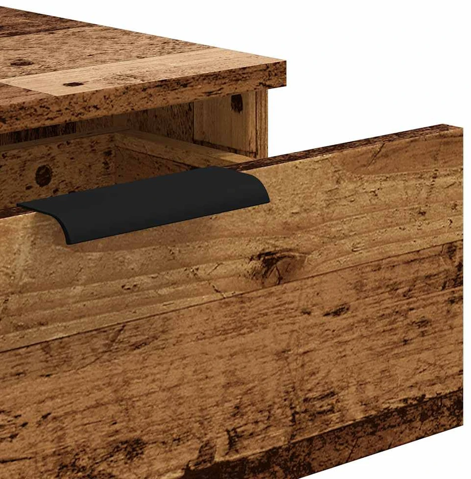konsolinis stalas Senas medis 90x36x75 cm Inžinerinė mediena