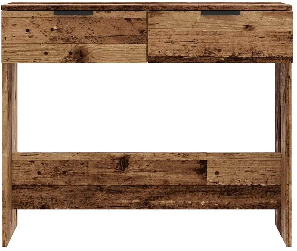 konsolinis stalas Senas medis 90x36x75 cm Inžinerinė mediena