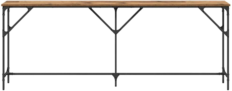 Konsolinis stalas Senovinis medis 200 x 29 x 75 cm
