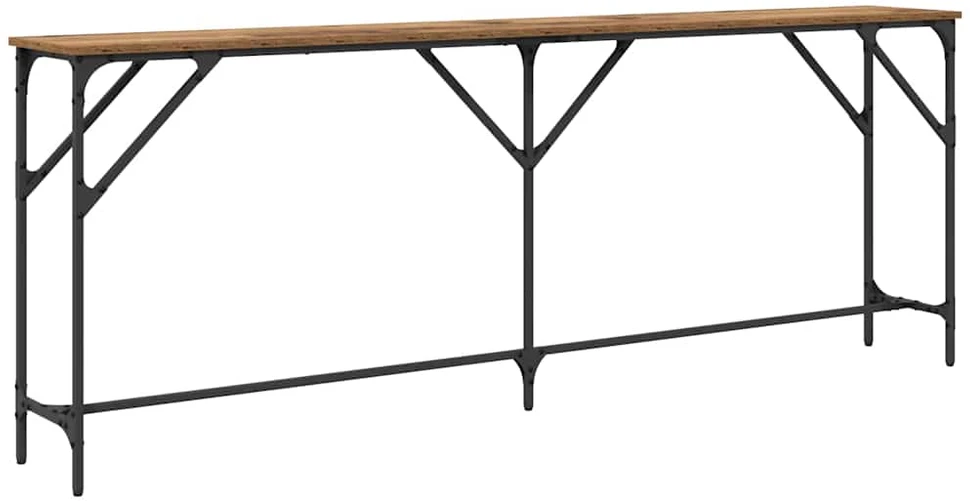Konsolinis stalas Senovinis medis 200 x 29 x 75 cm