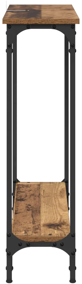 Konsolinis stalas Senovinis medis 75 x 22,5 x 75 cm