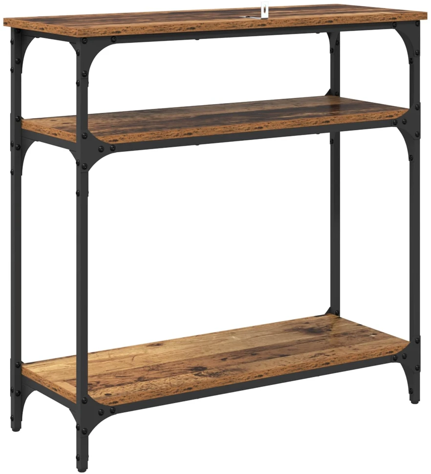 Konsolinis stalas Senovinis medis 75 x 29 x 75 cm