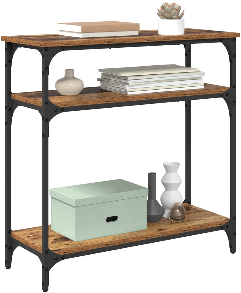 Konsolinis stalas Senovinis medis 75 x 29 x 75 cm