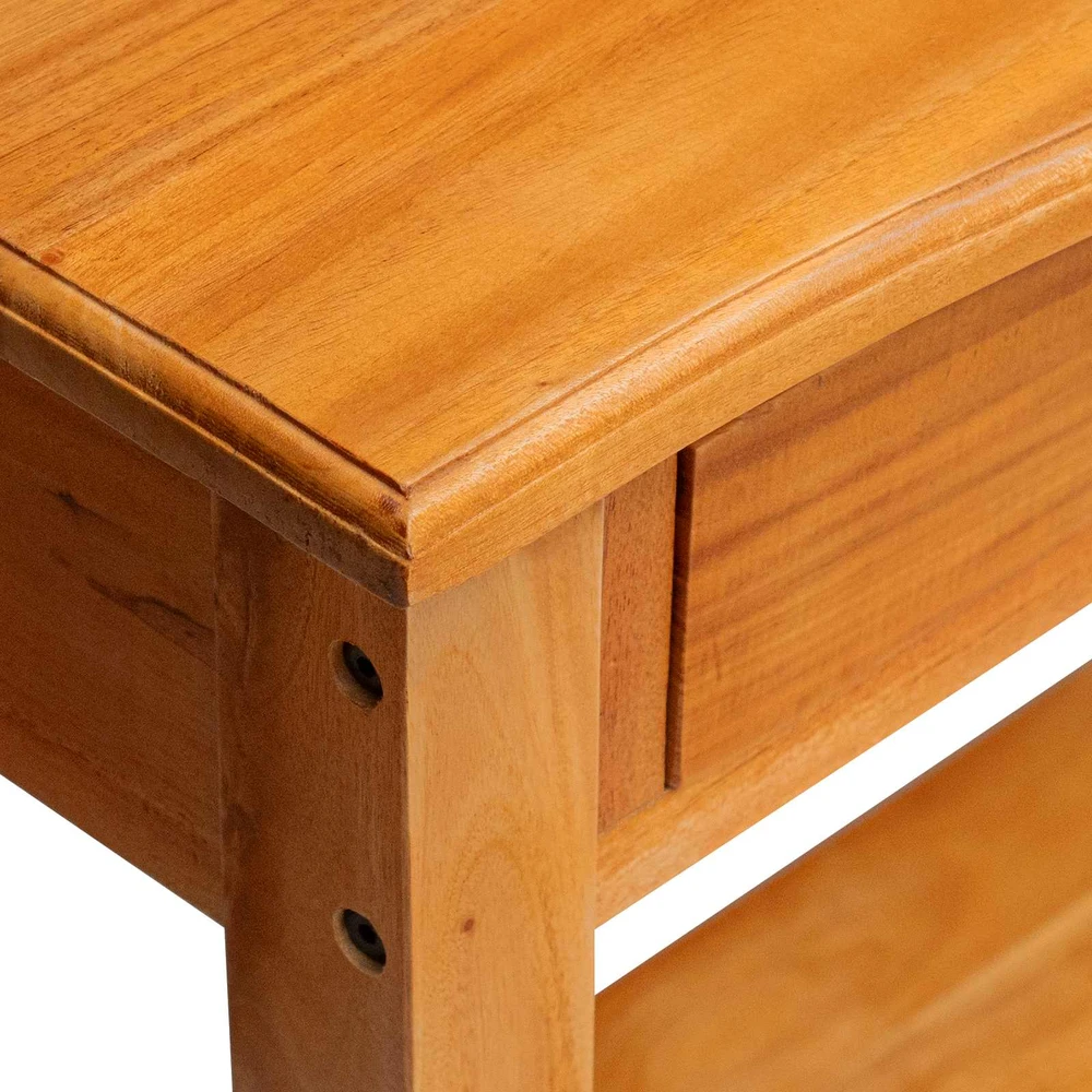 Konsolinis stalas su stalčių Natūrali 115 x 32 x 76 cm