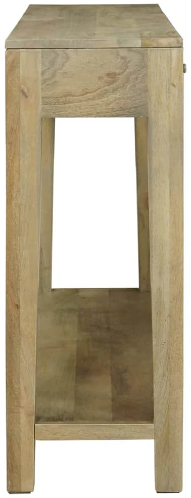Konsolinis stalas su stalčių Natūraliai pilkas 110 x 30 x 80 cm