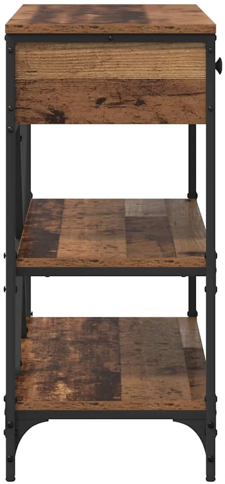 Konsolinis stalas su stalčių Ruda 100 x 34,5 x 75 cm Medis