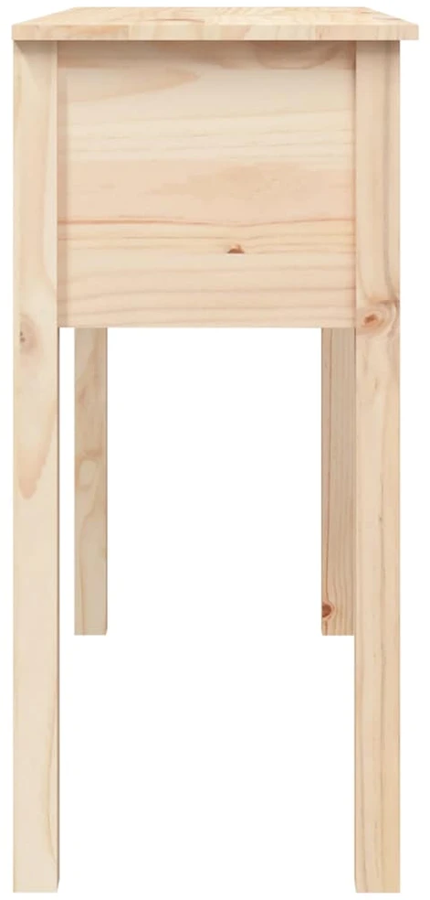 Konsolinis staliukas, 100x35x75cm, pušies medienos masyvas