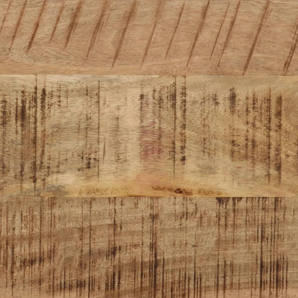 Konsolinis staliukas, 110x30x75cm, mango masyvas ir geležis