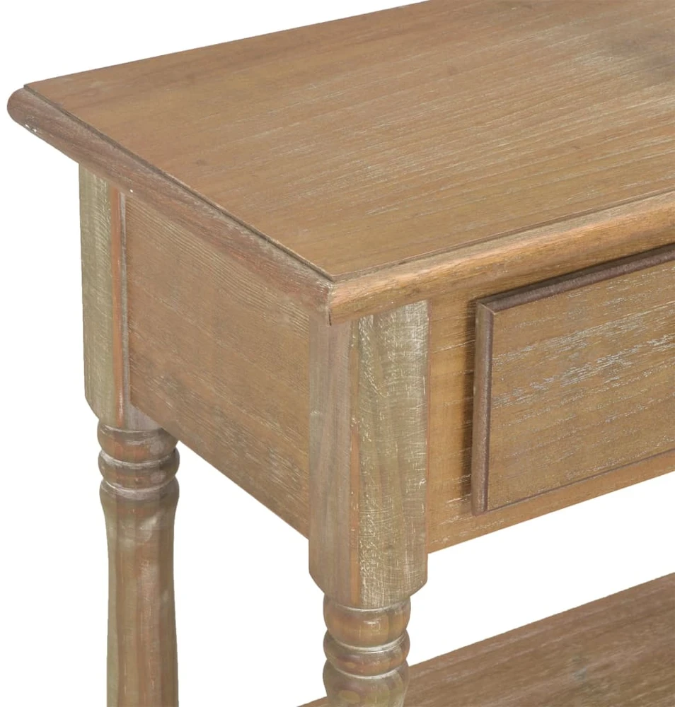 Konsolinis staliukas, 110x30x76cm, apdirbta mediena