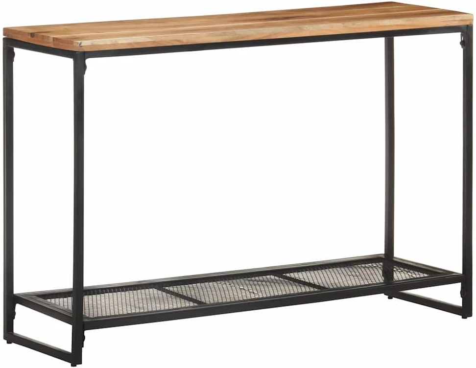 Konsolinis staliukas, 110x35x75cm, akacijos medienos masyvas