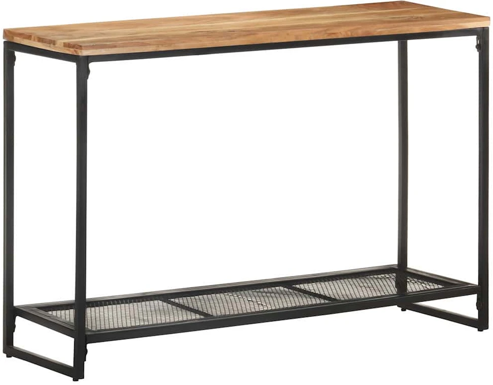 Konsolinis staliukas, 110x35x75cm, akacijos medienos masyvas