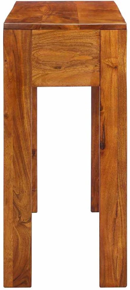 Konsolinis staliukas, 110x35x75cm, akacijos medienos masyvas