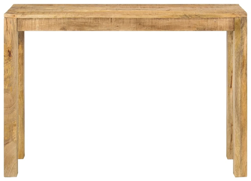 Konsolinis staliukas, 110x35x76cm, neapdorota mango mediena