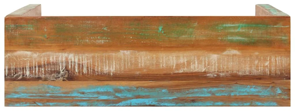 Konsolinis staliukas, 110x35x76cm, perdirbtos medienos masyvas