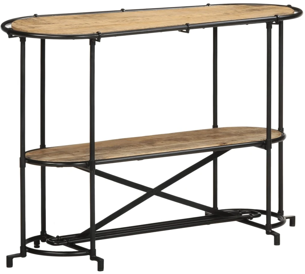 Konsolinis staliukas, 110x42x76cm, mango medienos masyvas