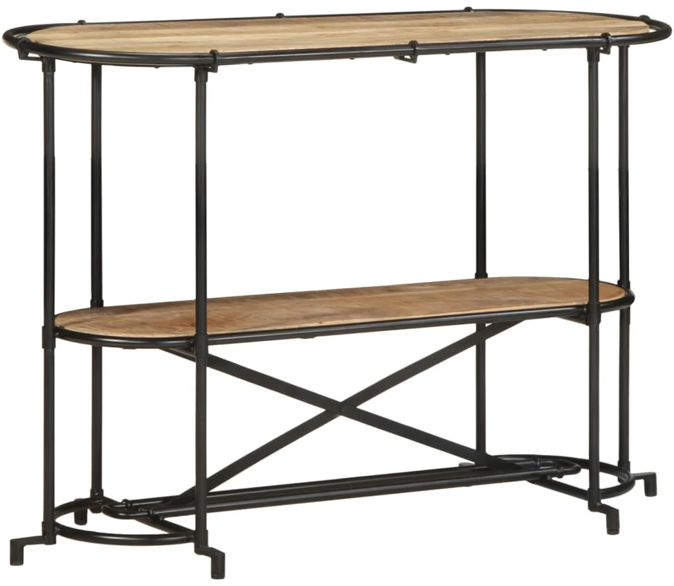 Konsolinis staliukas, 110x42x76cm, mango medienos masyvas