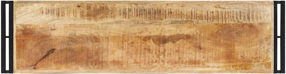 Konsolinis staliukas, 120x30x75cm, neapdorota mango mediena