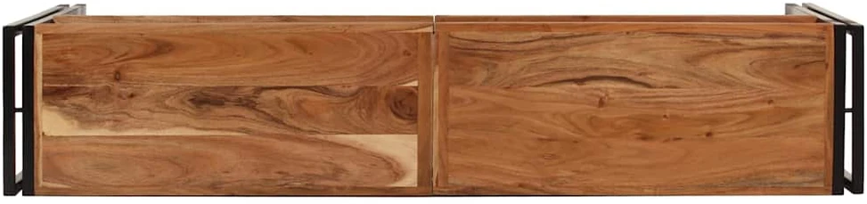 Konsolinis staliukas, 150x30x75cm, akacijos medienos masyvas