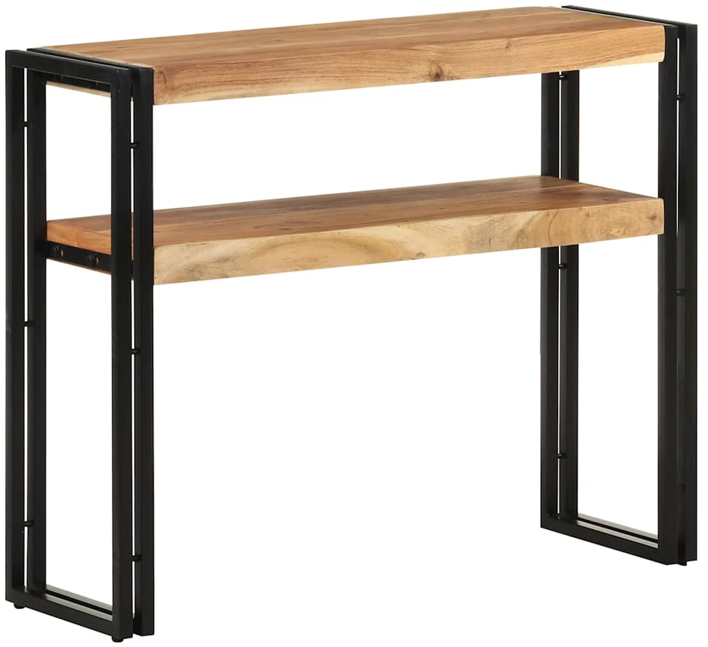 Konsolinis staliukas, 90x30x75cm, akacijos medienos masyvas