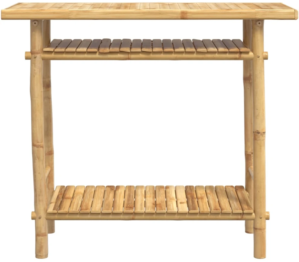 Konsolinis staliukas, 90x37x75cm, bambukas