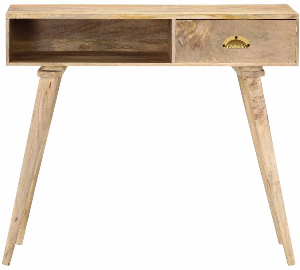 Konsolinis staliukas, 90x45x75cm, mango medienos masyvas