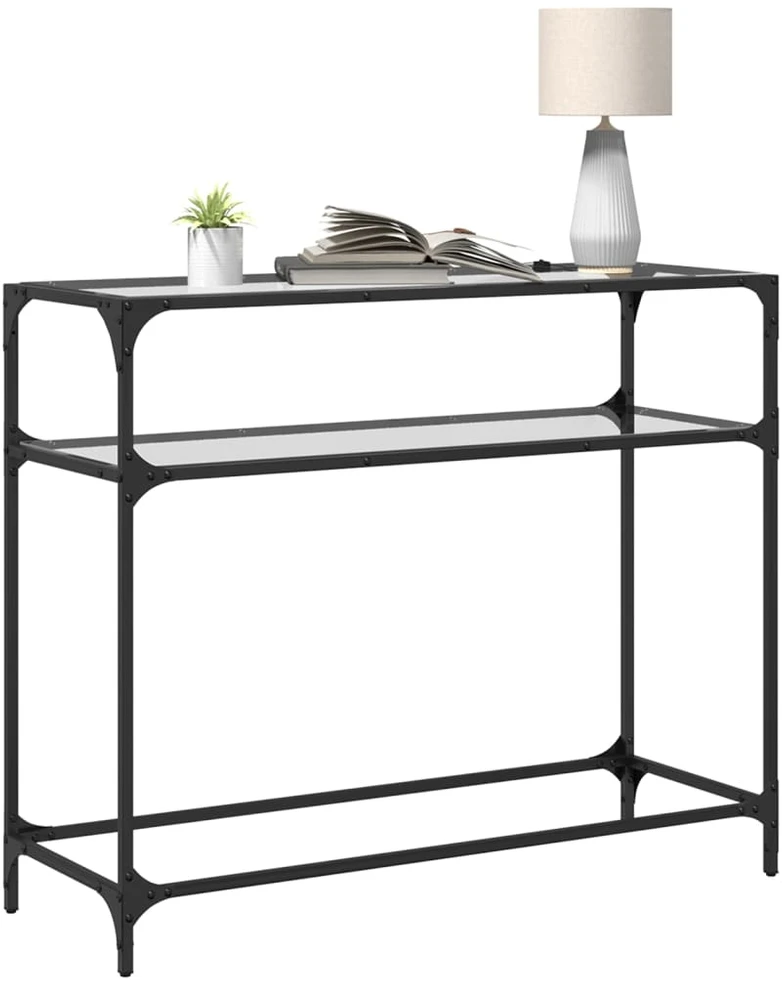 Konsolinis staliukas, 98x35x81cm, plienas